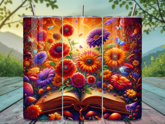 Boho Wildflower Storybook Tumbler Wrap: A Designer's Guide