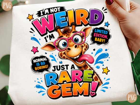 I'm Not Weird PNG: The Design That Celebrates Individuality