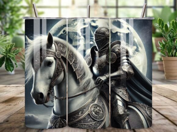 Medieval Knight Tumbler Wrap: Your Next Favorite Design Asset