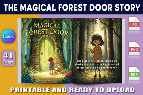 The Magical Forest Door Story: A Font for Enchanting Design
