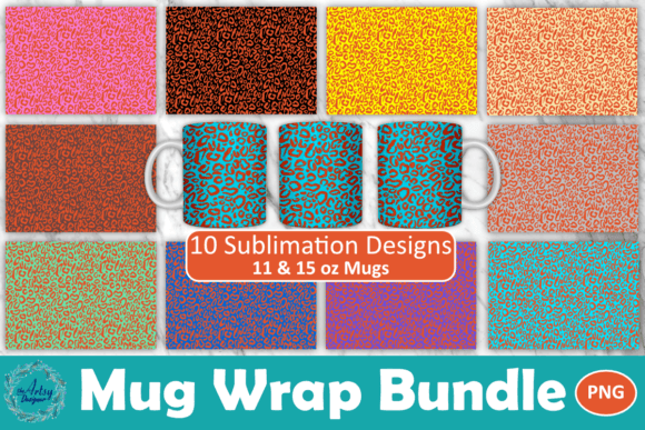 Unleash Your Brandβs Wild Side with Leopard Print Mug Wraps