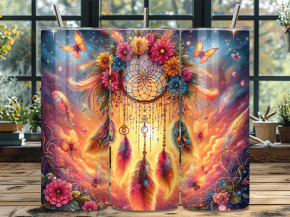 Valentine's Dream Catcher Boho Tumbler: A Designer's Deep Dive